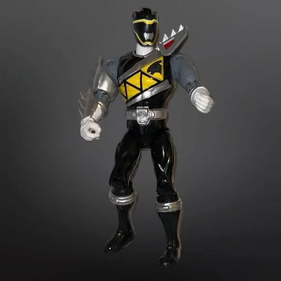 Power Rangers Lightning Collection Dino Charge Black B21 - Picture 7 of 7